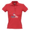 SOL'S Ladies People Cotton Piqué Polo Shirt Thumbnail